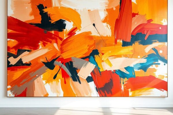 Choosing the Right Scale for Large Abstract Wall Art
