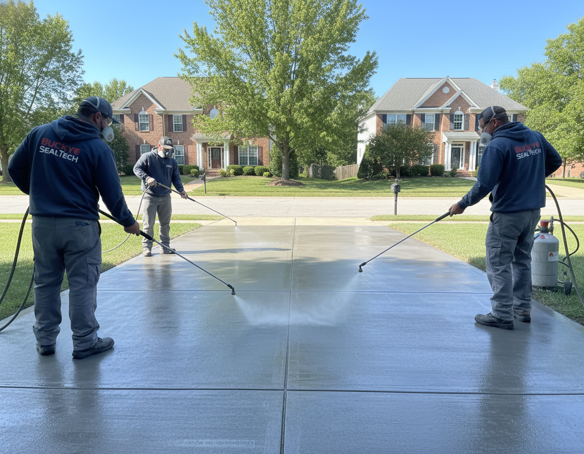 Paver Sealing Near Lewis Center